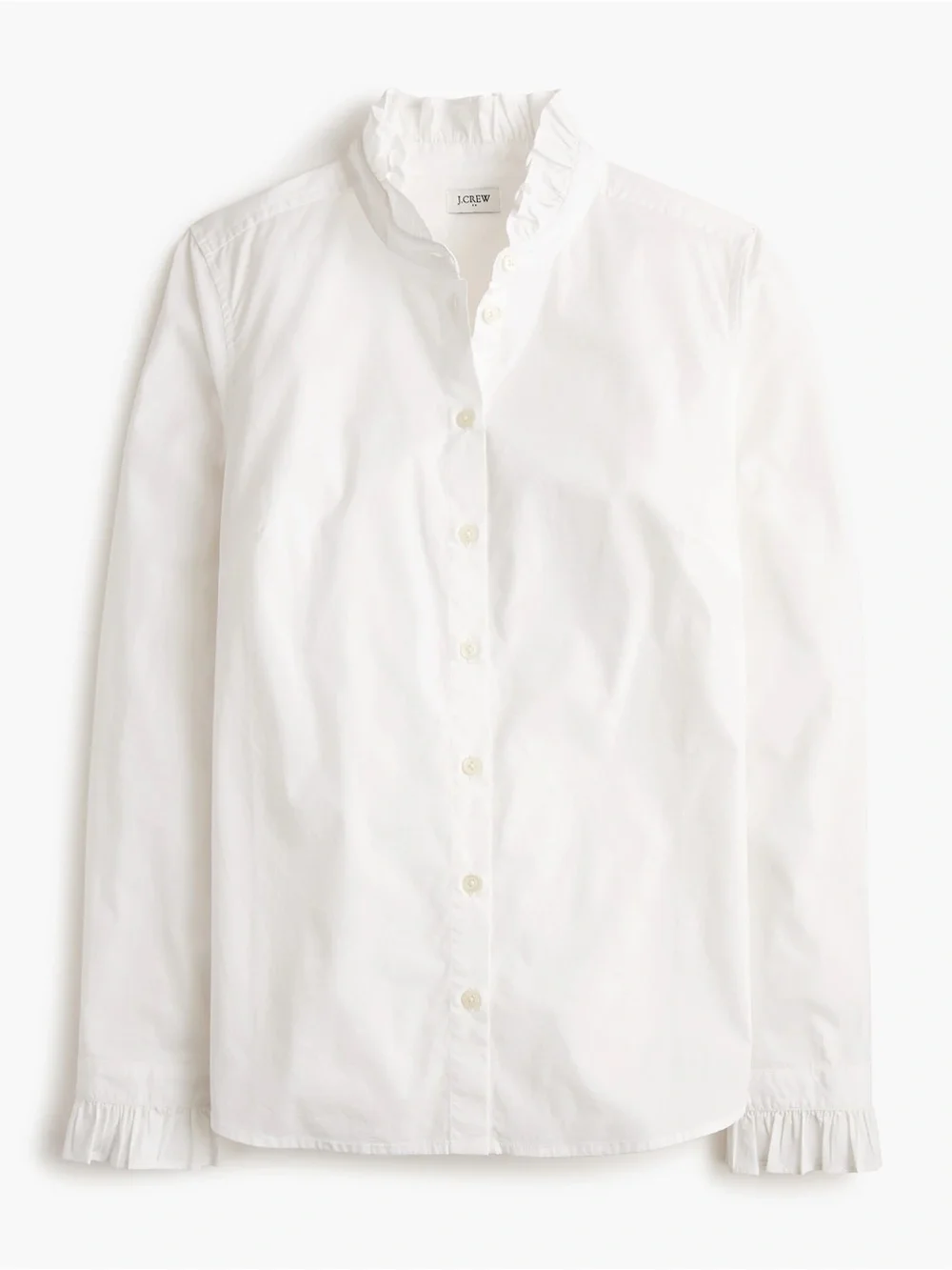 J. Crew Ruffle Button-Up Top 3X